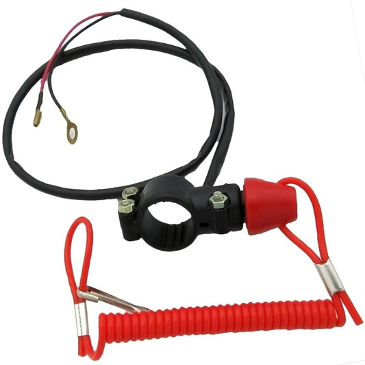 2-Wires Kill Switch for 50cc-110cc ATVs and Dirt Bikes by Etoreair Parts