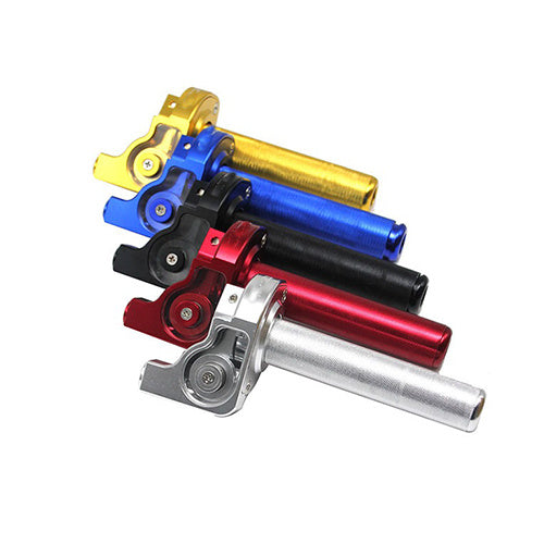 7/8" Motorcycle Quick Twist Throttle Handle Bar Grips With Throttle Cable