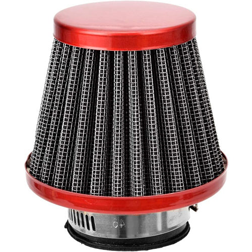 35mm Red Air Filter - Stylish and Efficient Air Filter for Dirt Bikes - Etoreair Parts