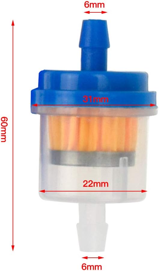 Gas Fuel Filter - 10 pcs