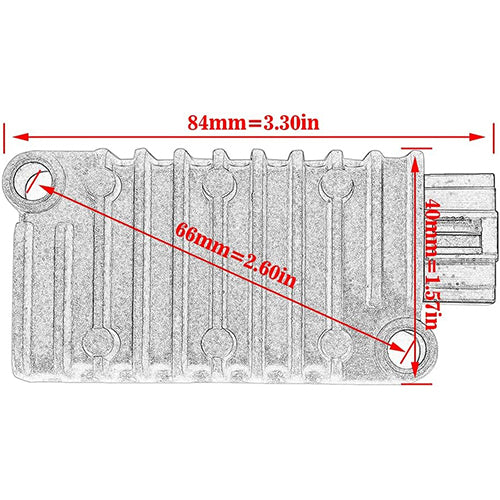 Etoreair Parts Voltage Regulator Rectifier with 4 Pins