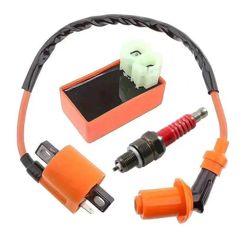 Etoreair Parts CDI Ignition Coil & A7TC Spark Plug Set