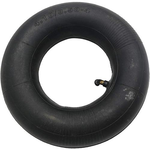 4.10/3.50-4 Inch Inner Tube with Bent Metal Valve Stem - Durable Tube for Small Wheels - Etoreair Parts