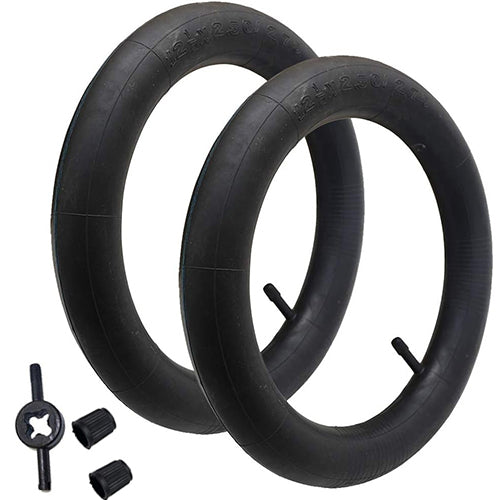 12.5 x 2.5 & 12.5x2.75 Inner Tubes, Set of 2 for Dirt Bikes and ATVs by Etoreair Parts