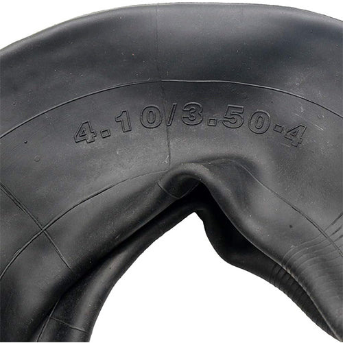 4.10/3.50-4 Inch Inner Tube with Bent Metal Valve Stem - Durable Tube for Small Wheels - Etoreair Parts