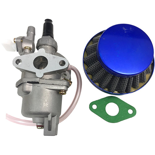 Etoreair Parts Carburetor 13mm with Air Filter for 47cc 49cc 2 Stroke Mini Pocket Bike