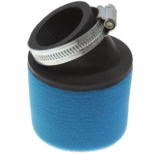 38mm Blue Bent Air Filter for ATV, Dirt Bike & Go Kart - Stylish and Effective - Etoreair Parts