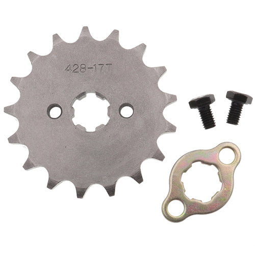 Front Sprocket 428-17 Teeth for 50cc-125cc Engine - ETOREAIR